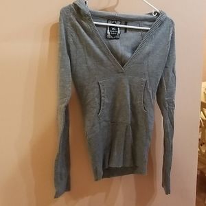 Womans hoodie sweatshirt grey S